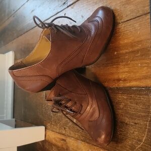 Heeled Laced Ankle Boots